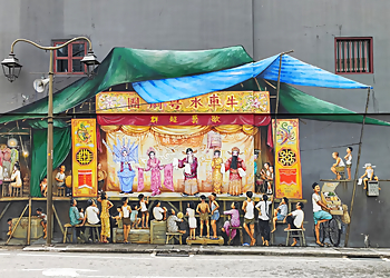 Chinatown Tourist Attractions Chinatown Market Wall Mural Art by Yip Yew Chong image 3 Chinatown Tourist Attractions Chinatown Market Wall Mural Art by Yip Yew Chong image 3